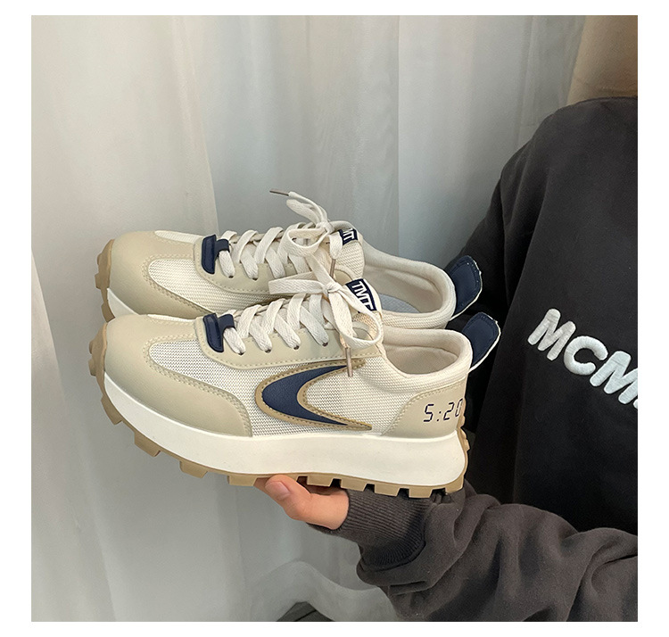  热卖2023春季新款厚底网面透气运动阿甘鞋MIS-886详情12