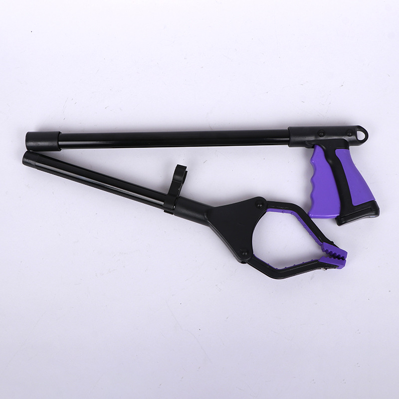 Foldable garbage collector for sanitation, cigarette butt picker, garbage collector, sanitary garbage tongs with magnets, garbage tongs pic 28