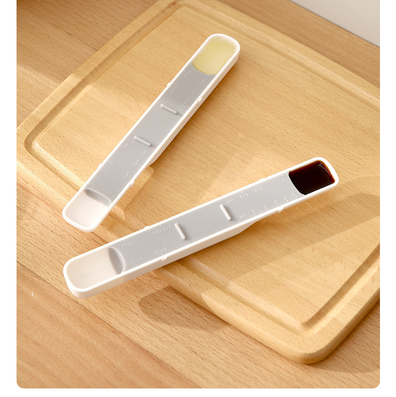 FaSoLa dual-head multi-speed adjustable measuring spoon, scale spoon, kitchen baking measuring spoon, salt control spoon, quantitative spoon, coffee spoon pic 7