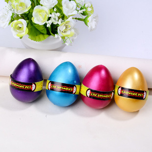 【厂货通】泡水膨胀中号恐龙蛋儿童玩具孵化蛋益智早教 48个/盒详情9