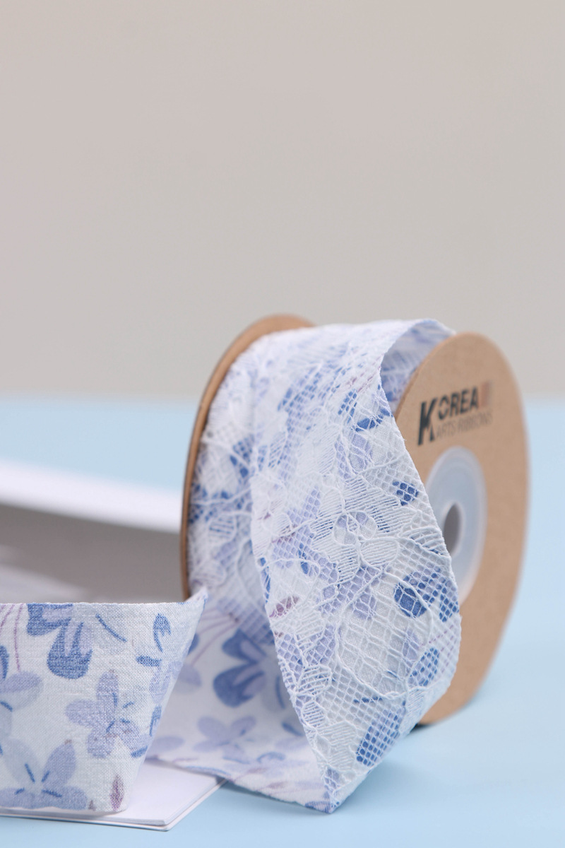 Floral lace ribbons, ribbons, hair accessories, bow shoes, flower straw hats, cake baking gift boxes, floral art, flower shops, ribbons pic 11