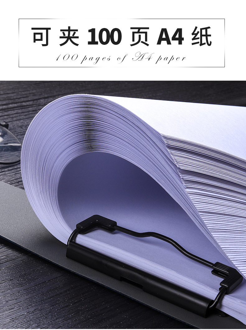 Kababa Bear hard shell board clamp, writing board, single clamp, double clamp, folder clamp, a4 document book storage clamp pad pic 9