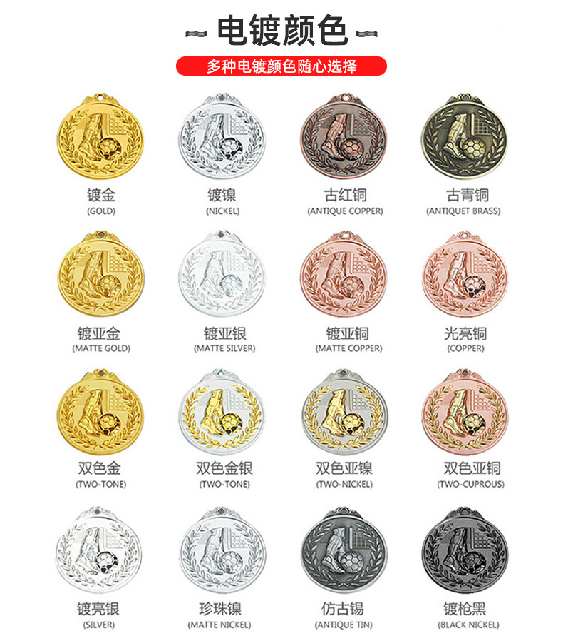 Customized metal MEDALS, marathon running sports meeting Taekwondo event competition commemorative honor medal hanging pic 11