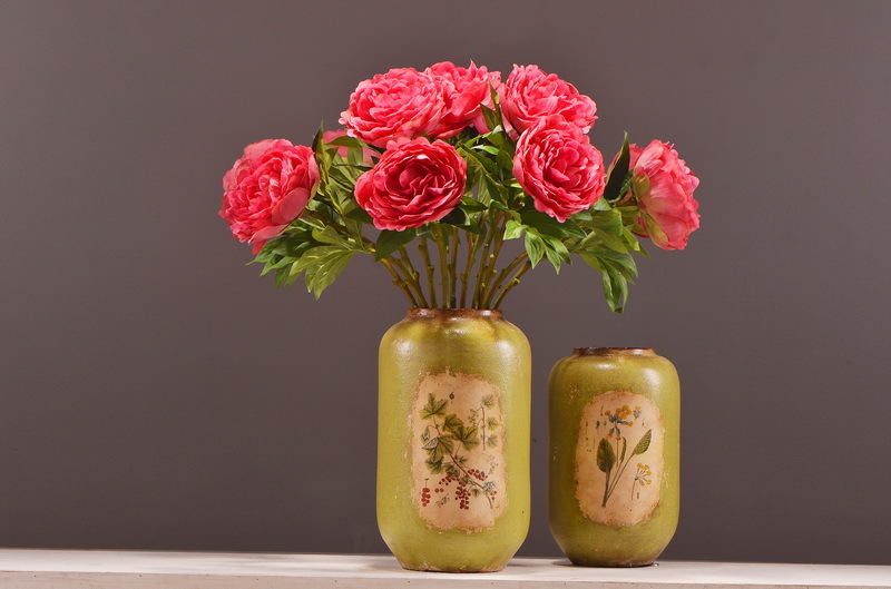 Wholesale of artificial large-branch peonies for home, hotel, restaurant soft decoration, artificial flowers and artificial paeonies from the manufacturer pic 26