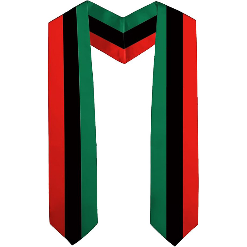 南非毕业肩带套装热升华学士服泛非洲毕业披肩CLASS OF绶带定 制详情12