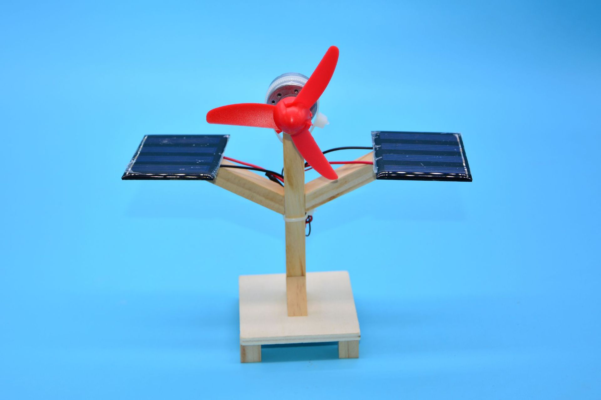 Solar fan science experiment, science and technology small project, DIY material package, science toys for primary and secondary schools, educational and educational pic 24