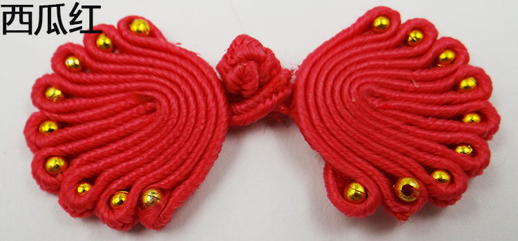 Direct sales of retro cheongsams with nine beads, bead plate buttons, wedding invitations, home Hanfu head flower decorations, butterfly flower buttons pic 16