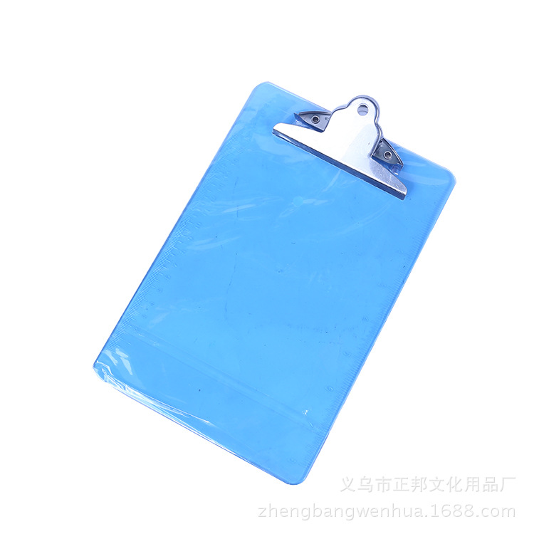 Factory wholesale transparent plastic butterfly flat plate clamps, writing and copying board clamps, writing notes and document clamps can be customized pic 6