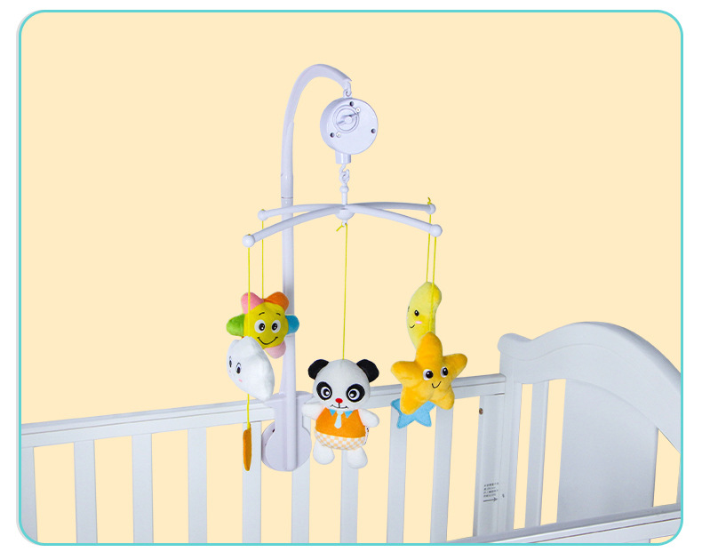 Newborn colorful rattle toys, bed bell stands, music, infant and toddler toys, baby soothing and rotating sleep aid toys pic 13
