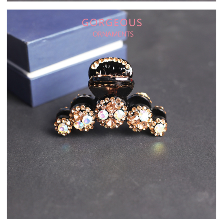 New and best-selling products: small shark clip, high-end hair clip, water diamond, elegant headwear clip, grappling clip, hairpin, wholesale pic 5