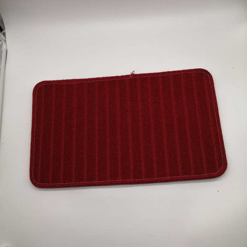 Creative home door MATS, floor MATS, kitchen, bedroom and bathroom red carpet anti-slip MATS, simple life dust-removing floor MATS pic 4