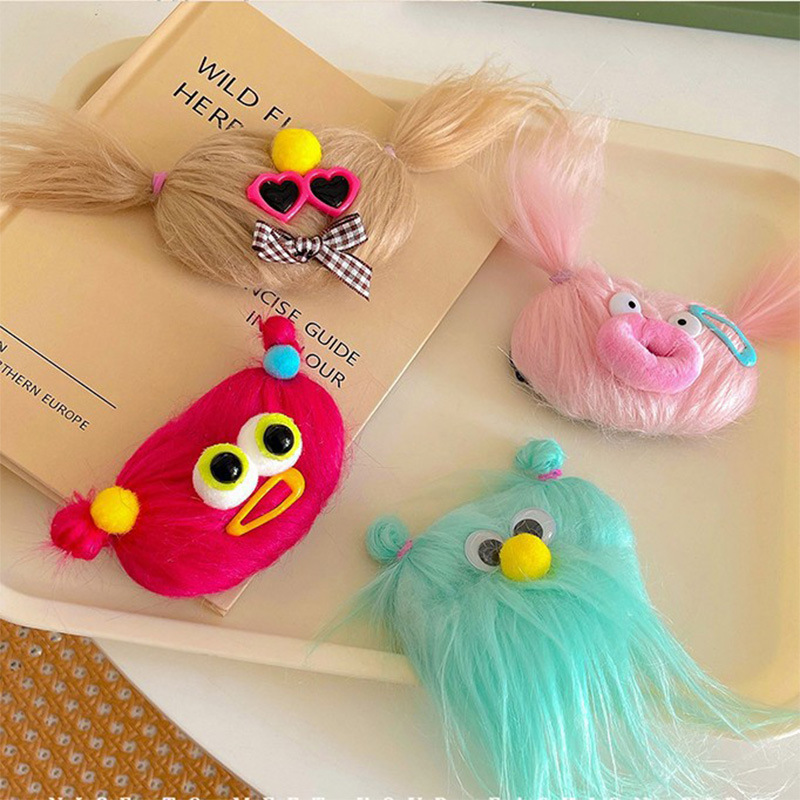 2023秋冬新款可爱小狗发夹趣味少女心刘海夹边夹BB夹碎发夹子发饰详情2