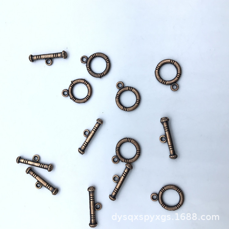 DIY alloy retro OT buckle necklace bracelet connection buckle accessories factory direct sales. Colors can be customized pic 5