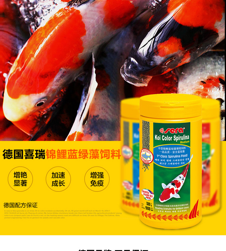 Xirui Koi fish-specific fish food grain, floating fish food, small and large pond ornamental fish feed manufacturer wholesale pic 31