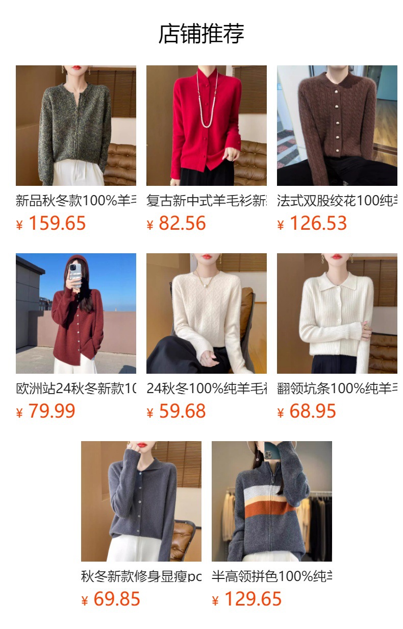 For the autumn and winter of 2024, a woolen hooded thick cardigan for women, a loose zipper knitted sweater, a youthful hoodie, can be paired with an outer jacket pic 9
