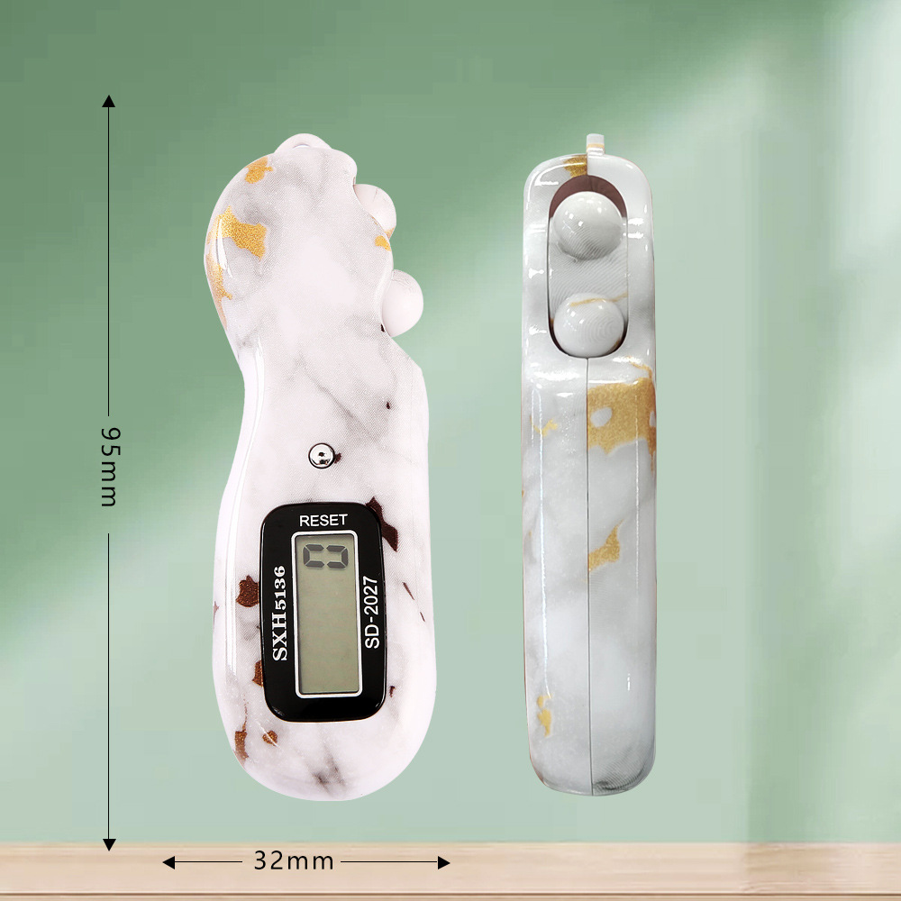 2027s# Plastic Case wood-grain Imitation Ball counter muslim tally counter sxh5136 pic 3