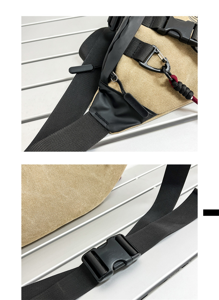 骑行包男士健身休闲斜挎胸包时尚潮流户外旅行小物袋机能便携腰包详情26