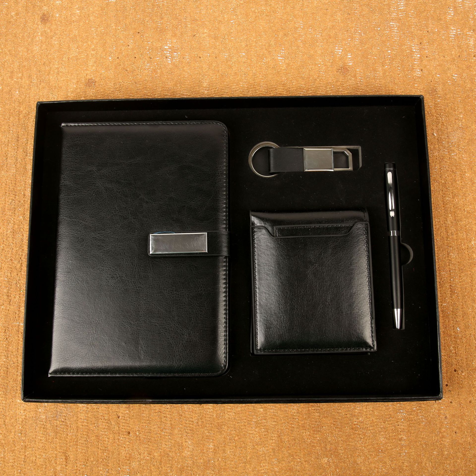 Cork keychain set, notebook gift, corporate real estate company annual meeting, employee event gift set pic 22