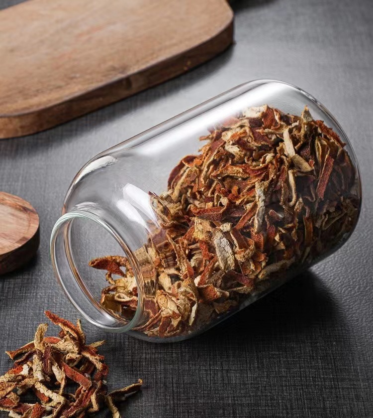 陈皮罐玻璃密封罐粮食药材储存专用罐家用食品级存放展示茶叶罐子详情1