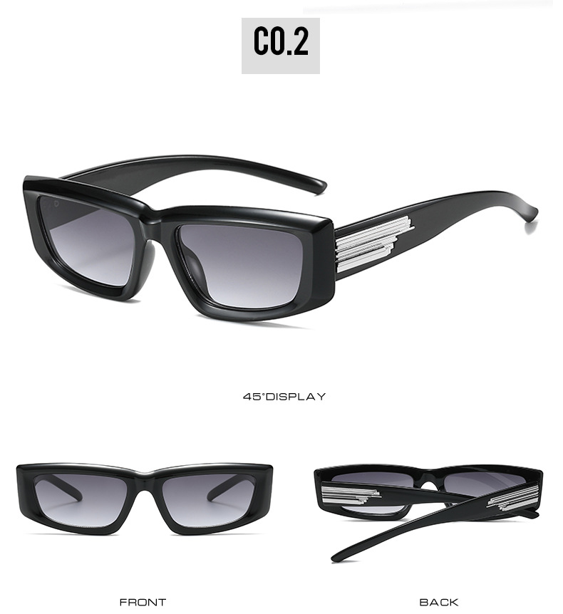 2023春季新款跨镜个性时尚太阳镜 韩版大框骑行出游百搭墨镜女详情8