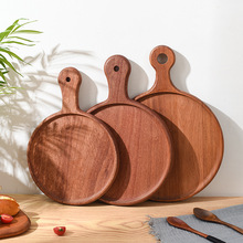 实木乌檀木整木菜板水果板面包板木质切菜板砧板案板宝宝辅食板详情15