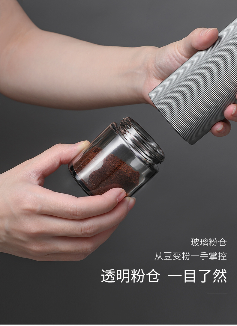Hero Propeller S02 Hand-cranked Coffee Grinder, portable household coffee grinder, hand-operated coffee machine pic 2