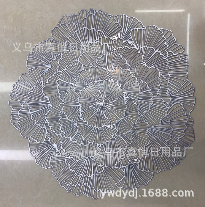 5款盘西餐店隔热防滑镂空烫餐垫详情2