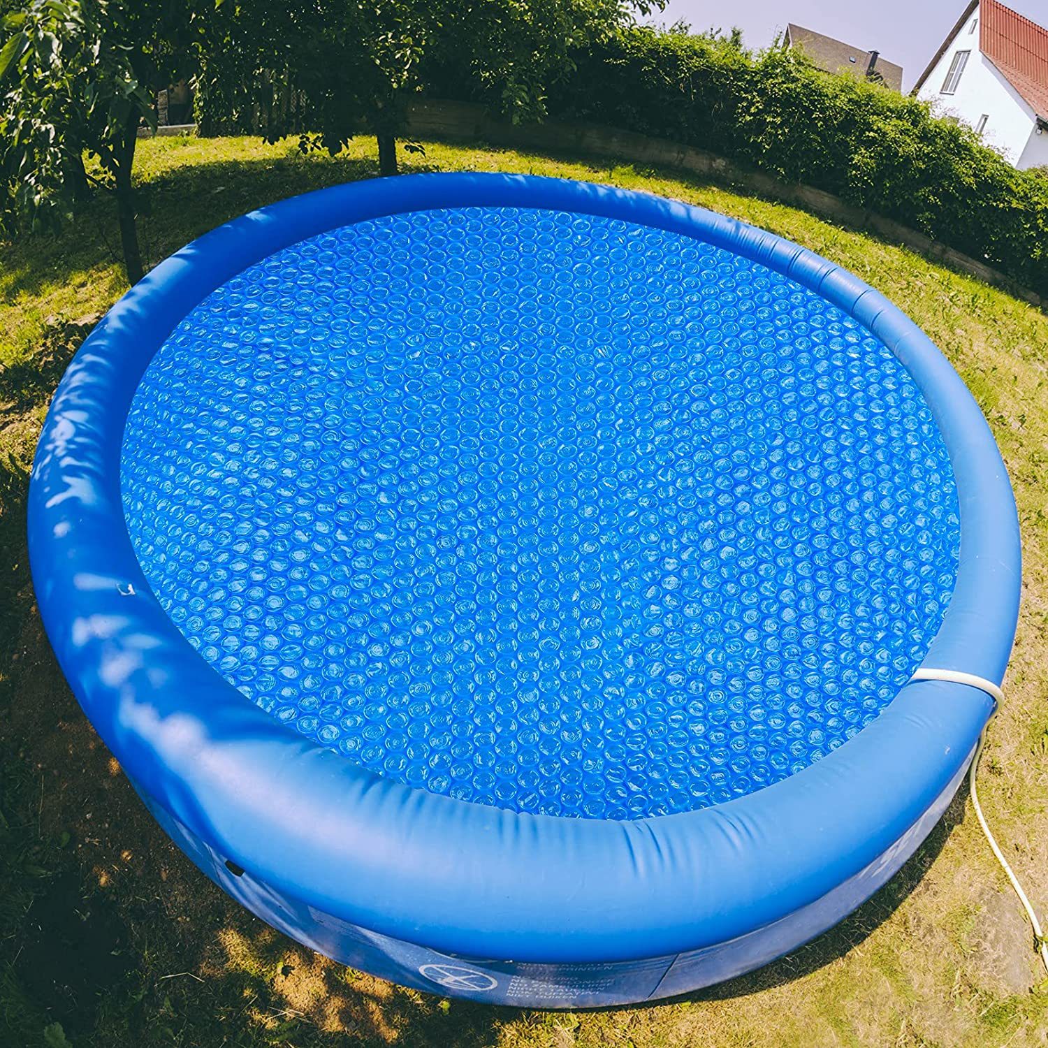 swimming pool cover outdoor swimming pool protective film insulation cover Swimming Pool cover bubble wrap pad pic 1