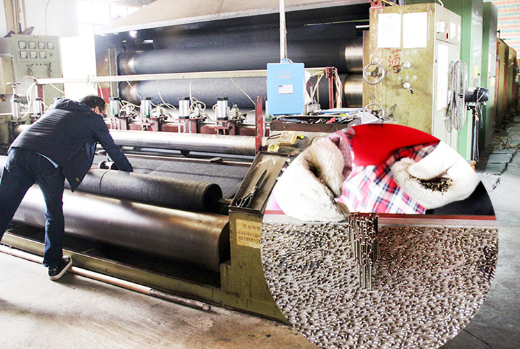 厂家直销 1.0mm欧标环保无纺布 手工艺品diy彩色不织布 戟绒毛毡详情9