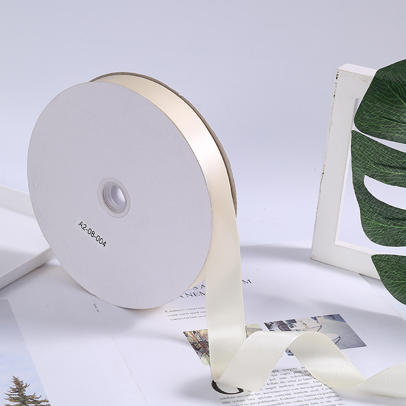 Tianmei polyester colored satin ribbon 2.5CM polyester colored denser satin ribbon Wedding decoration ribbon wholesale ribbon pic 14