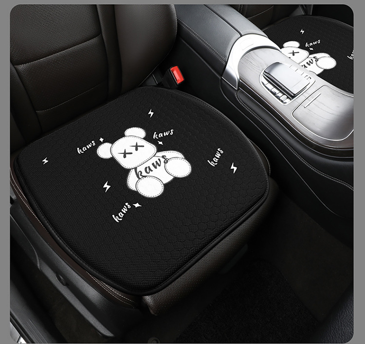 Honeycomb car gel seat cushion, single piece, all-season, cool seat cushion, summer breathable and ventilated bottom cushion, office pic 33
