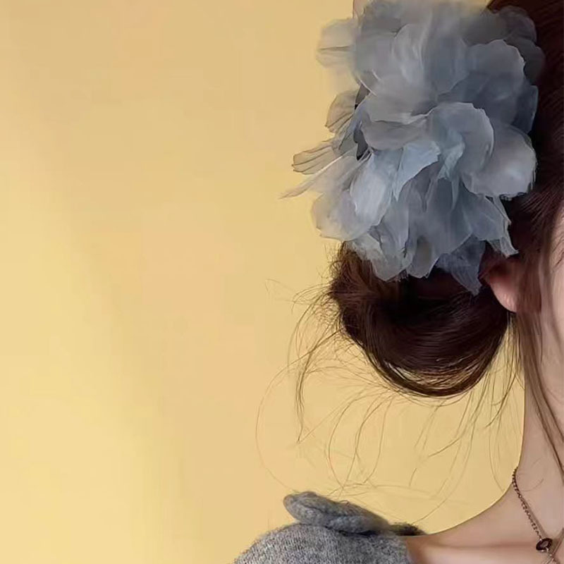 Super fairy-like simulation flower butterfly flower tassel grab clip, sweet and feminine style, unique and exquisite hair clip, ins versatile hair accessory trend pic 22