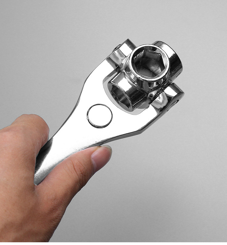 Eight-in-one multi-functional socket wrench, universal rotating multi-head wrench, bone wrench, 48-in-one socket, 52-in-one pic 6