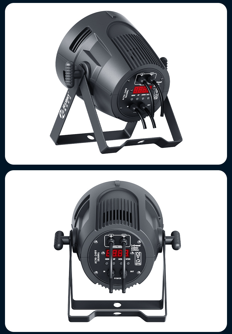 捷创舞台灯光54颗3w全彩帕灯舞蹈室氛围灯七彩染色灯舞台演出灯光详情27