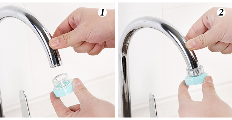 Tourmaline magnetized faucet filter, household kitchen, health care, bathroom, tap water purifier, bathroom water filter pic 9