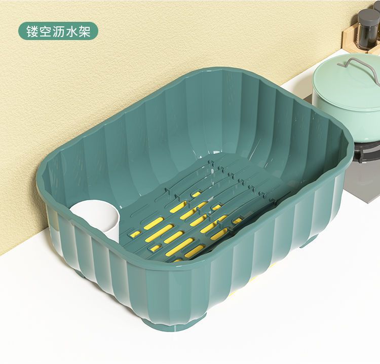 装碗筷收纳盒厨房家用带盖宿舍碗碟置物架塑料碗柜碗箱碗架可沥水详情9