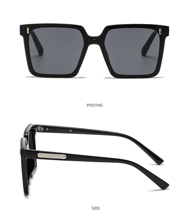 2023 Korean version new fashion sunglasses, the same style as the Internet celebrity street style stylish glasses, trendy and individual one-piece sunglasses for women pic 10