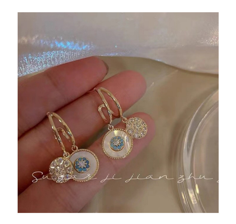 S925银针法式复古珍珠耳环高级感批发新款纯银耳钉小众百搭耳饰女详情21