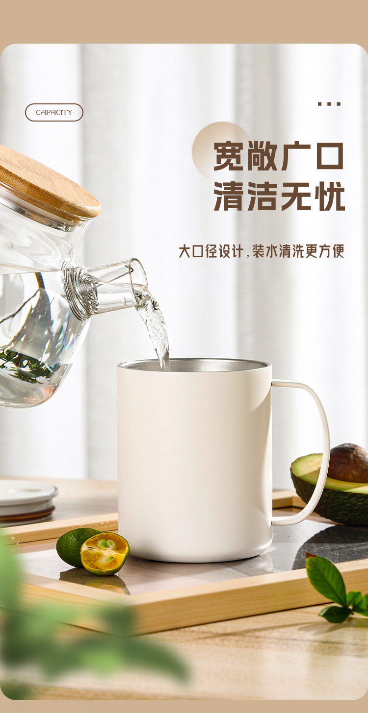 316 stainless steel mugs, vacuum insulated cups, coffee cups, home, office, dormitory, student double-layer insulated water cups, coffee insulated cups, milk tea insulated cups, stainless steel insulated cups pic 14
