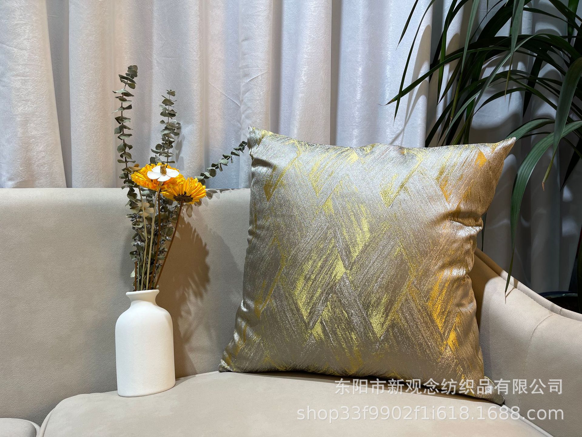 New creative pearlescent geometric abstract pillowcase and modern simple cushion cover factory direct sales cross-border pic 30