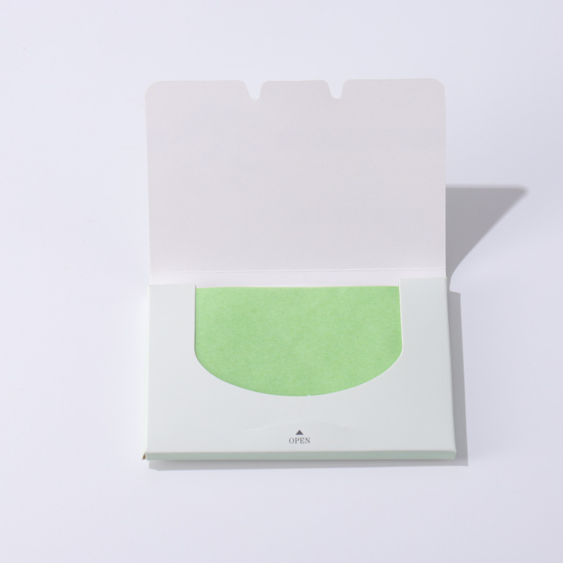Facial oil-absorbing paper, facial oil-control and oil-absorbing facial paper pic 2