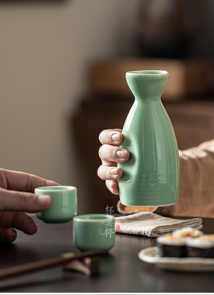 陶瓷酒瓶半斤装白酒空瓶子小酒壶家用仿古酒具分酒器小酒杯套装详情15