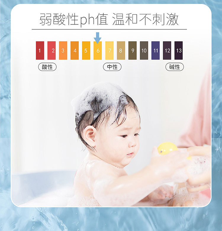 戴可思蓝胖子金盏花沐浴露婴儿二合一新生儿童宝宝洗发沐浴露详情7