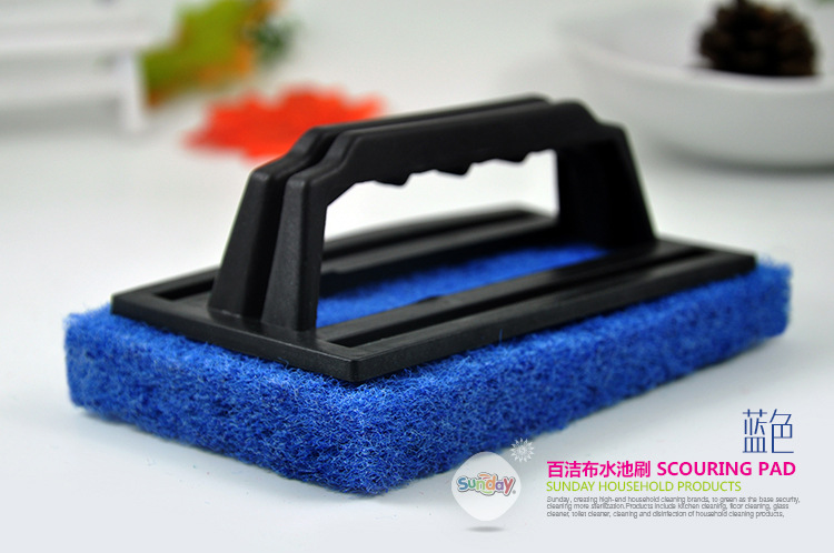 sunday水池刷浴缸刷地板除垢灶台浴缸清洁百洁布水池清洁刷详情13