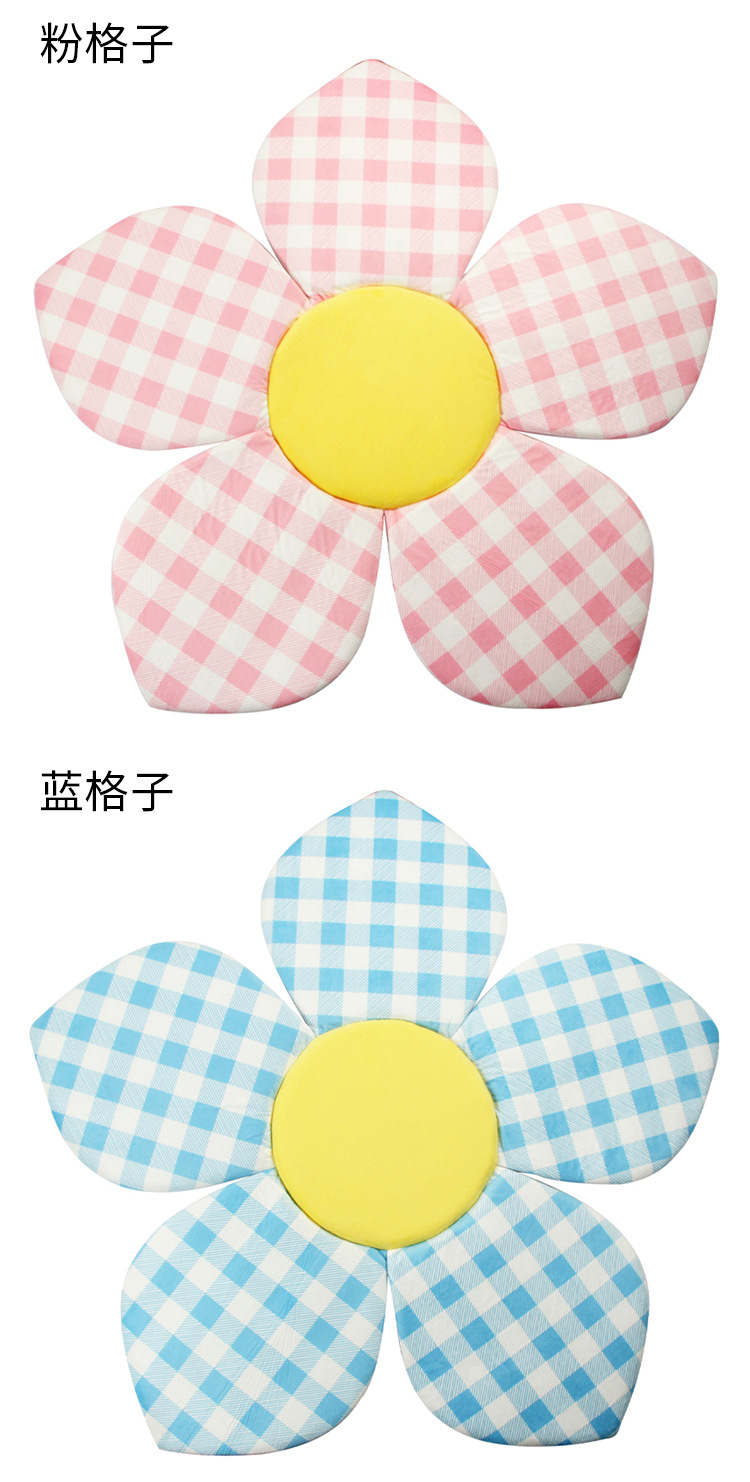 New petal bath pad, baby petal bath pad, newborn gradient color bathroom anti-slip bath pad, bath bag pic 9