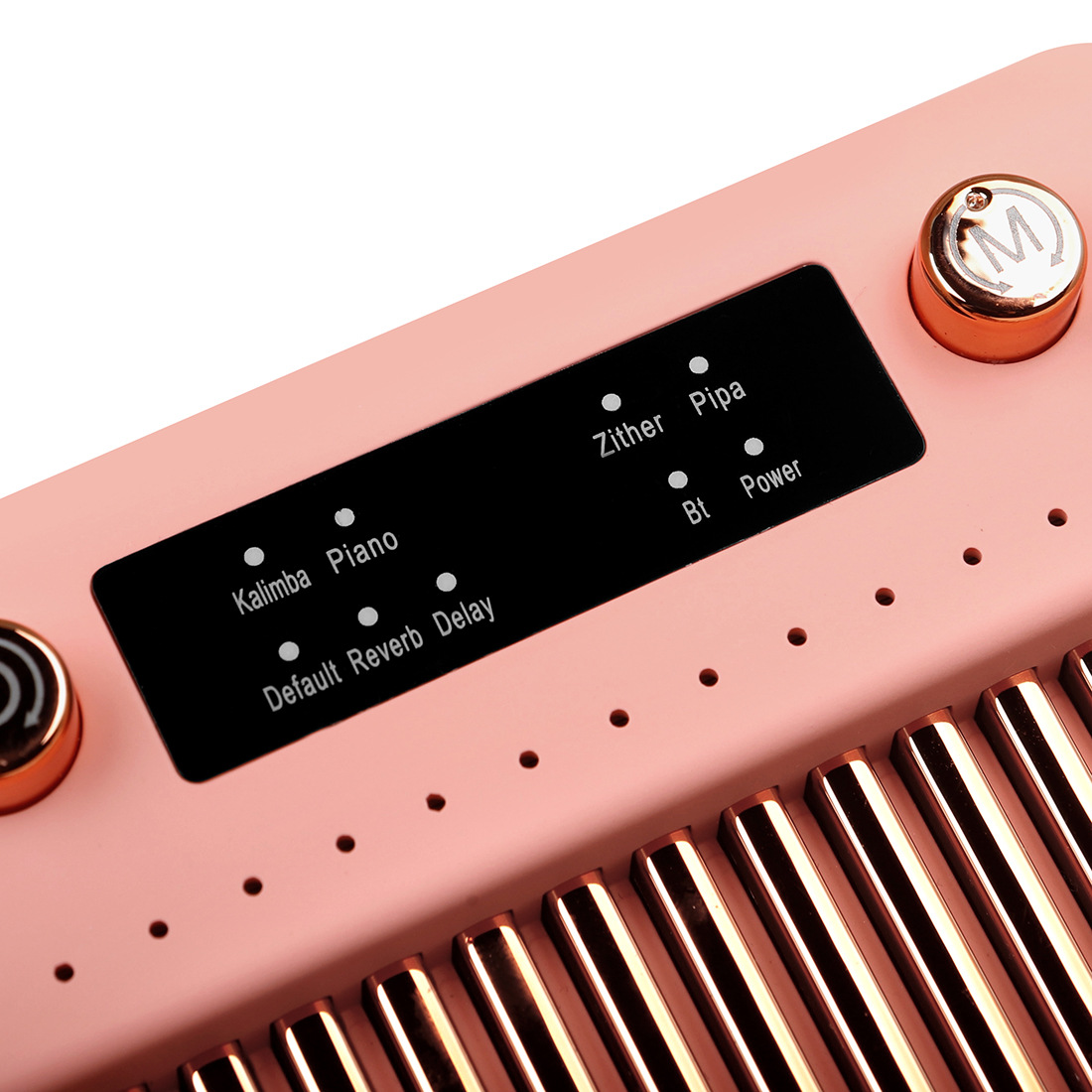 Wholesale 17-tone kalimba electronic smart Bluetooth finger piano, Kalimba beginner two-finger piano, thumb piano pic 17
