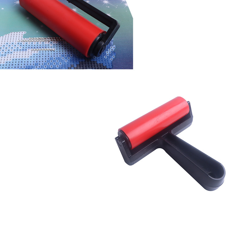 新款钻石画工具滚轮压钻版画工具点钻胶泥多用途红色滚筒厂家直销详情10