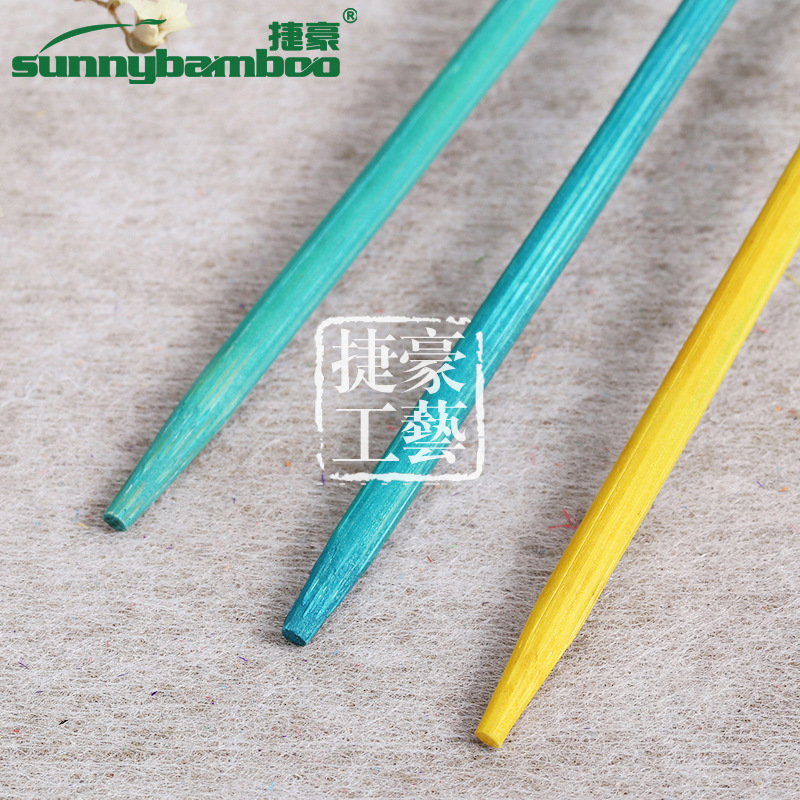 Raw wood craft, colorful double-pointed wooden sticks, beauty and grooming sticks, nail cleaning sticks, handcrafted bamboo sticks, factory wholesale pic 7