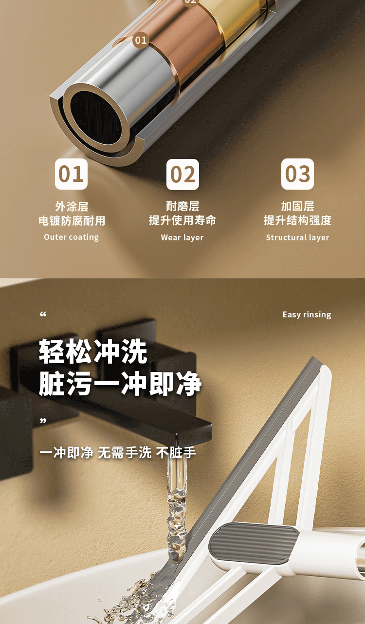 魔术扫把家用地刮水扫地神器笤帚扫帚刮地板厕所卫生间刮水器地板详情16