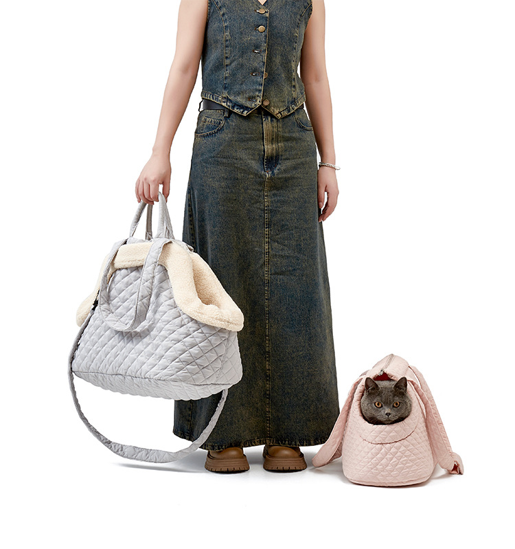 新款宠物手提包秋冬季超轻宠物便携包单肩猫咪外出包详情24